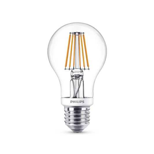 Philips LED Standardpære 7,5W(60W) 827 806lm Dim Klar E27