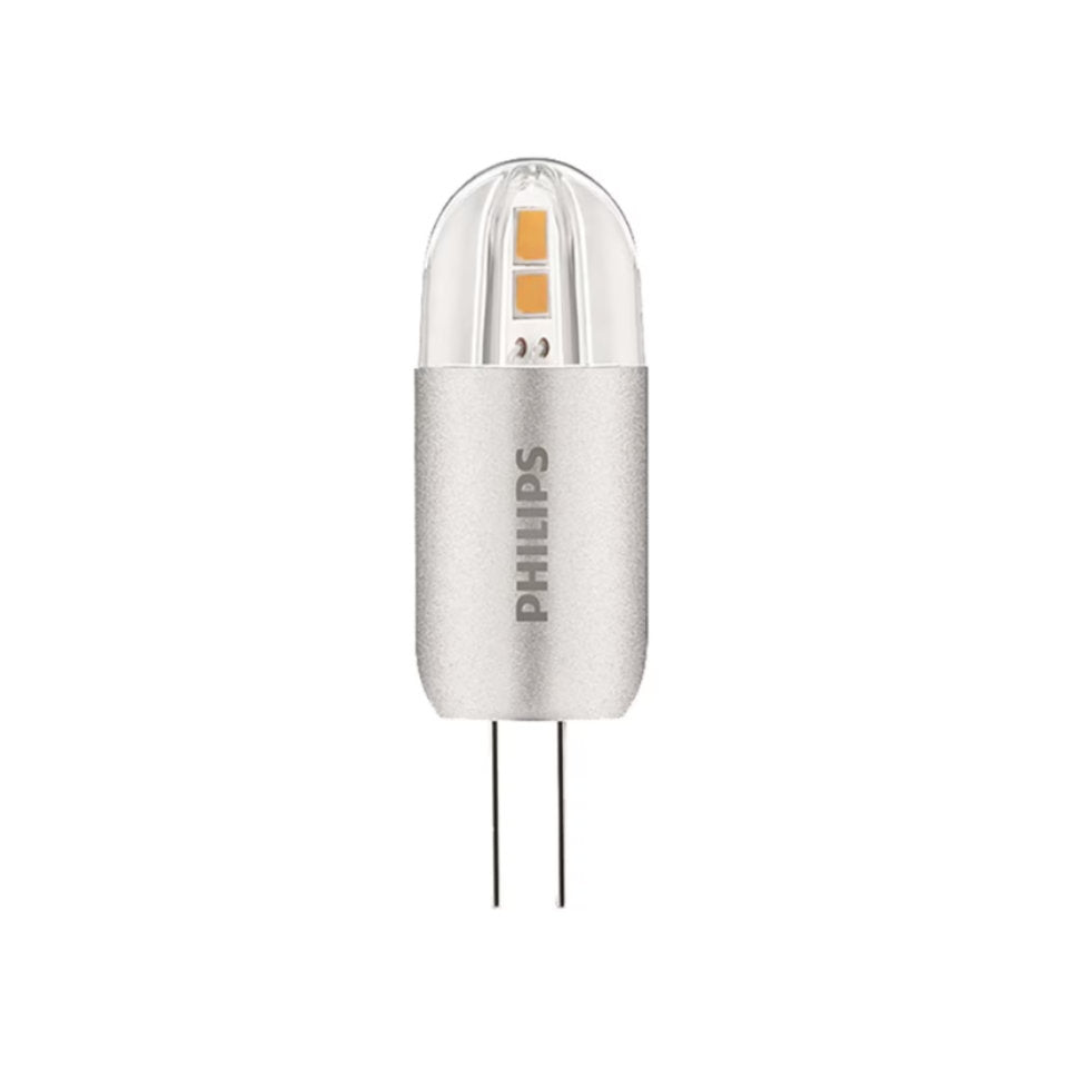 Philips LED G4 2W(20W) 827 200lm 12V Dim Sølv
