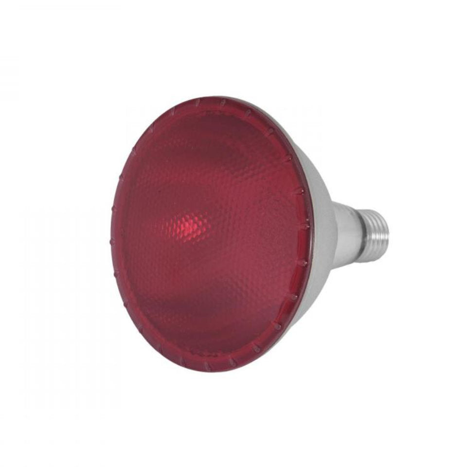 Omnilux LED PAR38 15W Rød Sølv E27