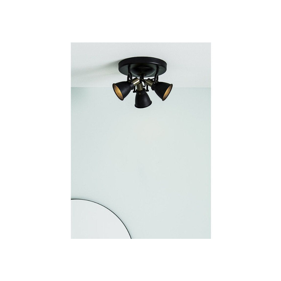 Markslöjd Loftlampe Alton E14 Sort