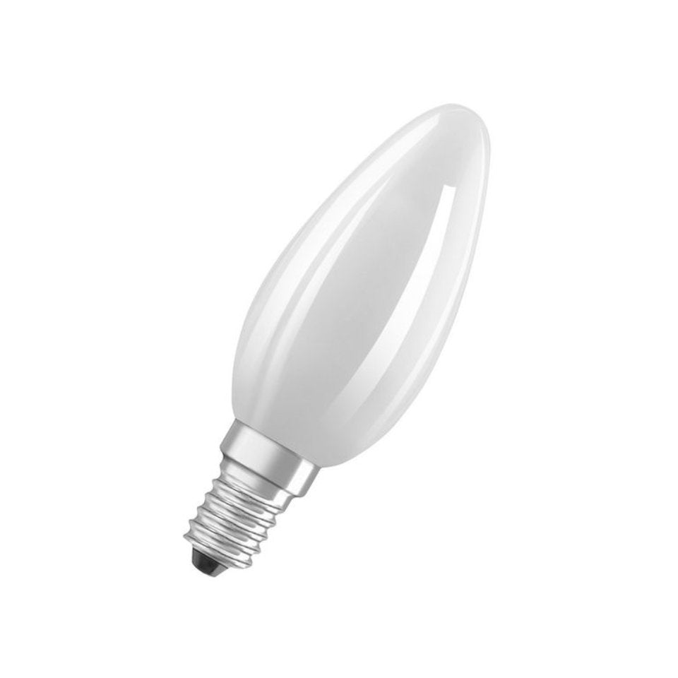 Osram LED Kertepære 4,8W(40W) 827 470lm Dim Mat E14