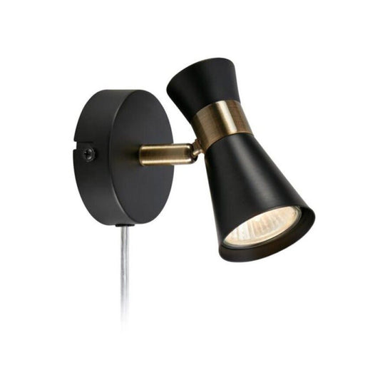 Markslöjd Væglampe Folie GU10 Sort