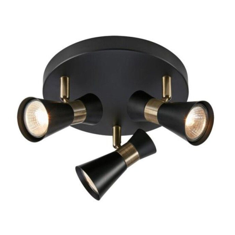 Markslöjd Loftlampe Folie GU10 Sort