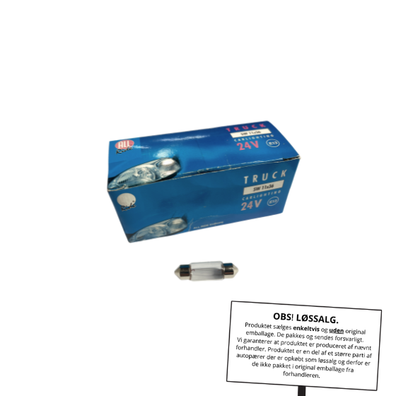All Ride Autopære Pinolpære 5W 24V SV8.5