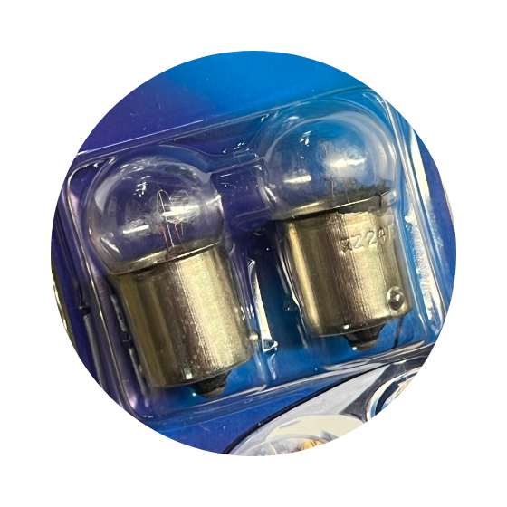 All Ride Autopære 5W 24V BA15s 2-Pak