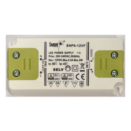 Snappy LED Driver 0-6W 12VDC