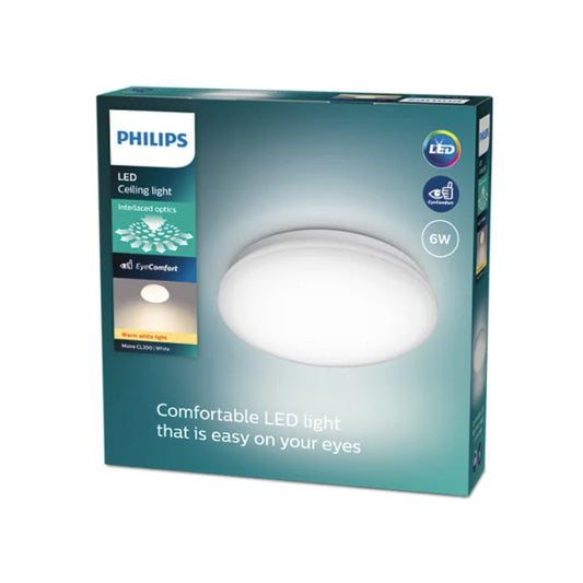 Philips LED Loftlampe 6W 827 22cm Hvid