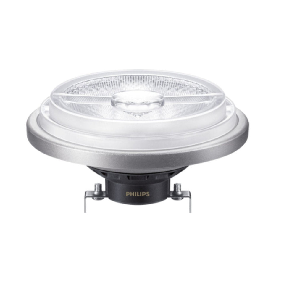 Philips LED AR111 20W(100W) 927 1270lm 45° 12V Dim Sort/Sølv G53