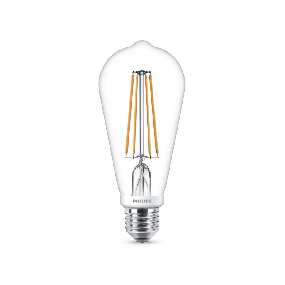 Philips LED ST64 7W(60W) 827 806lm Dim Klar E27