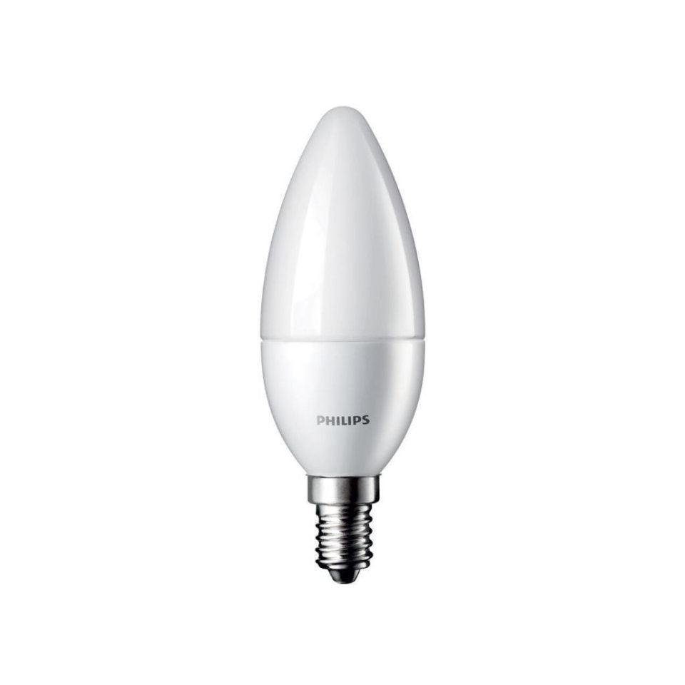 Philips LED Kertepære 5,5W(40W) 827 470lm Mat E14