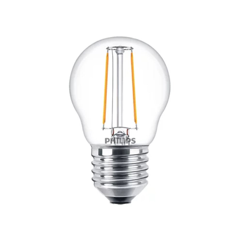 Philips LED Kronepære 2W(25W) 827 250lm Klar E27