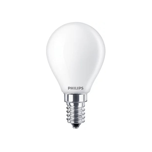 Philips LED Kronepære 4,3W(40W) 827 470lm Mat E14