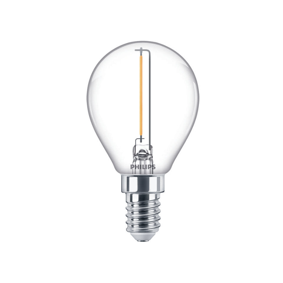 Philips LED Kronepære 1,4W(15W) 827 136lm Klar E14