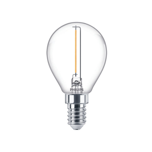 Philips LED Kronepære 1,4W(15W) 827 136lm Klar E14