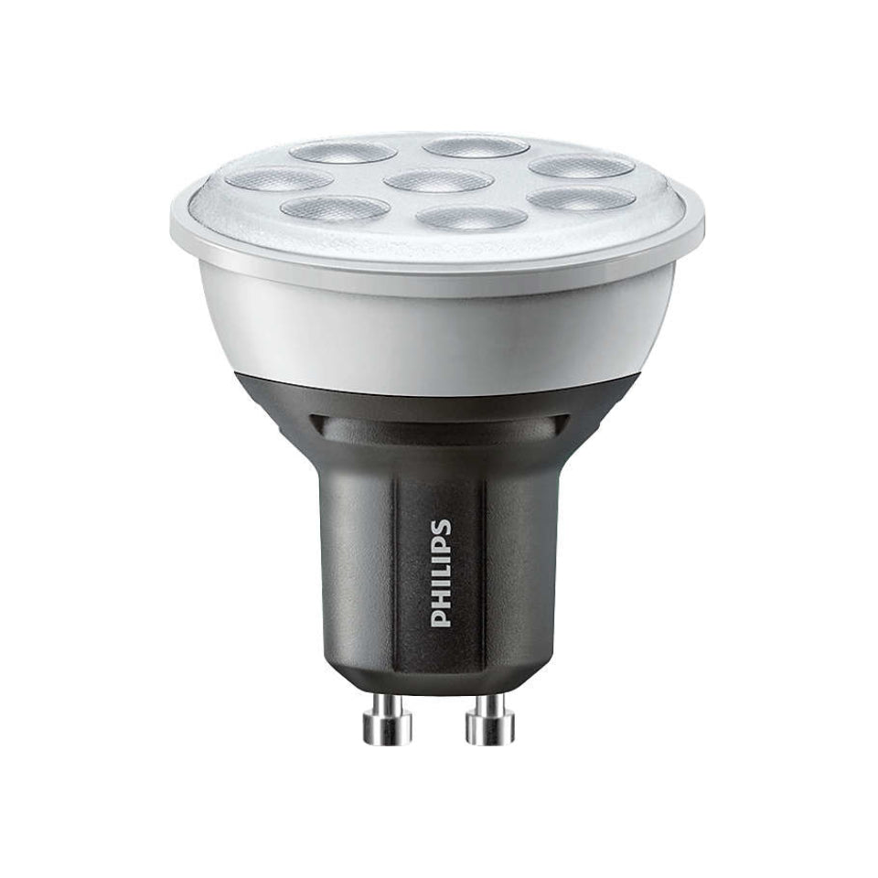 Philips LED GU10 5,3W(50W) 830 385lm 36° Dim Sort/Grå u/æske