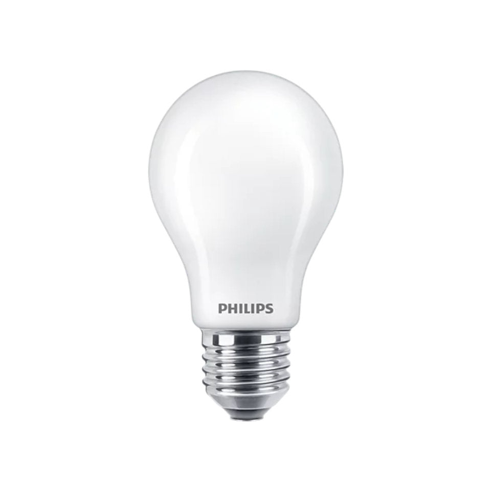 Philips LED Standardpære 4,5W(40W) 827 470lm Mat E27 2-Pak