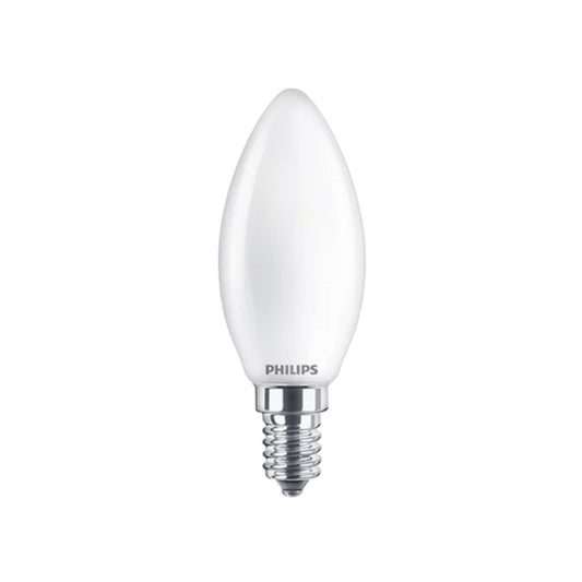Philips LED Kertepære 2,2W(25W) 827 250lm Mat E14 2-Pak