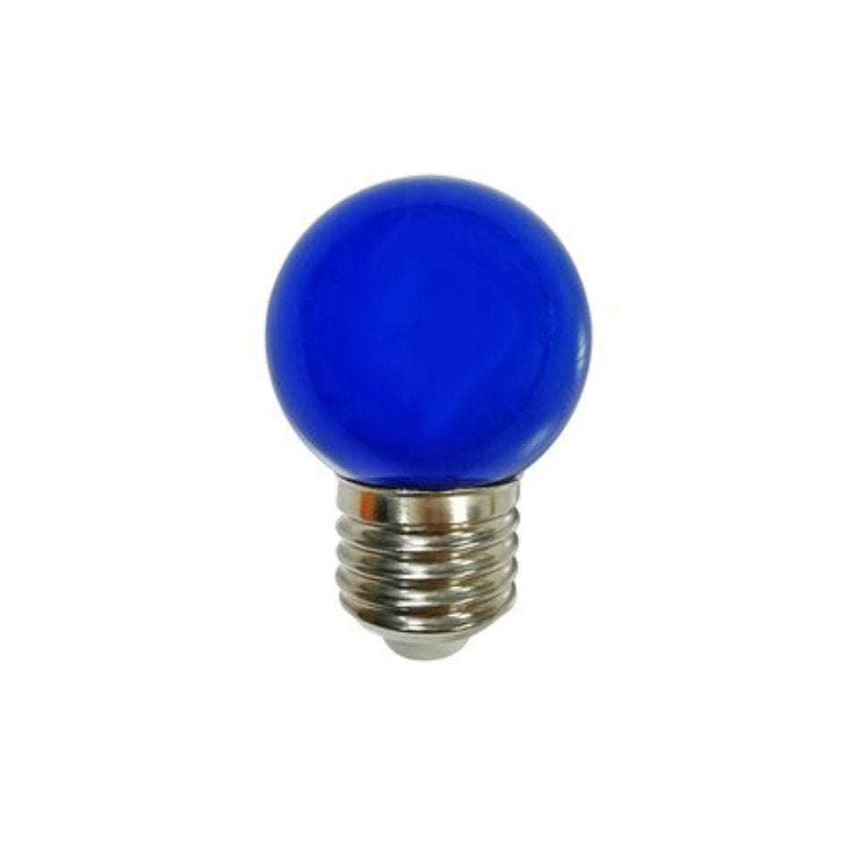 LEDMaxx LED Kronepære 2W(25W) Mat Blå E27