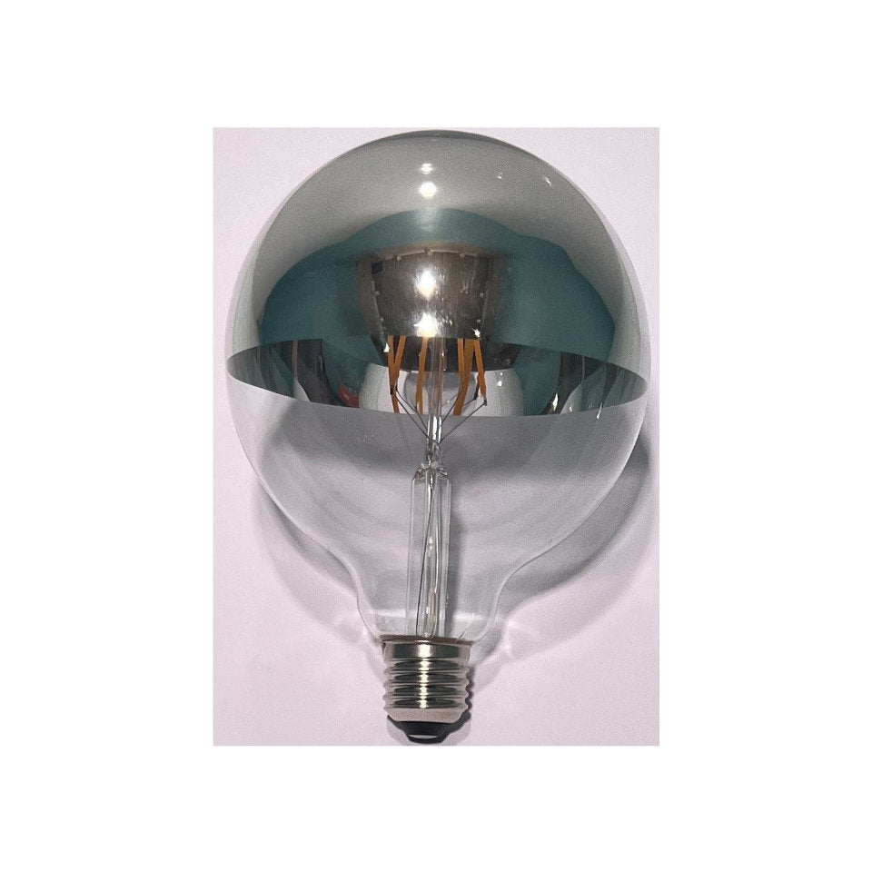 LEDMaxx LED Globepære 4W(40W) 822 400lm Topforspejlet Klar Ø125 E27