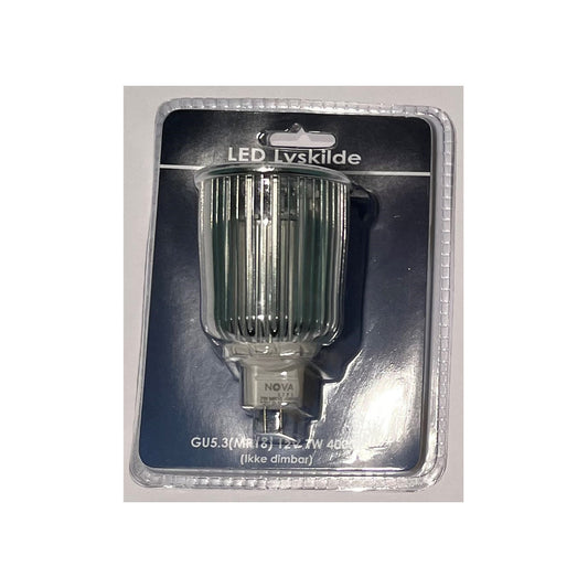 Nova Life LED MR16 7W 840 36° Sølv GU5.3