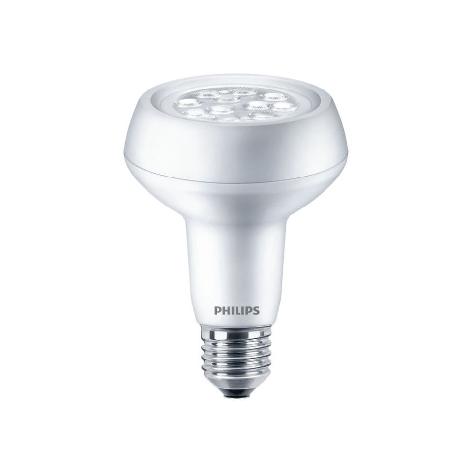 Philips LED Reflektorpære R63 2,7W(40W) 827 210lm 36° Hvid E27