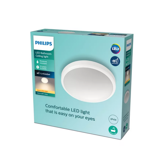 Philips LED Loftlampe 17W 827 1500lm EyeComfort Ø31,3cm. Hvid
