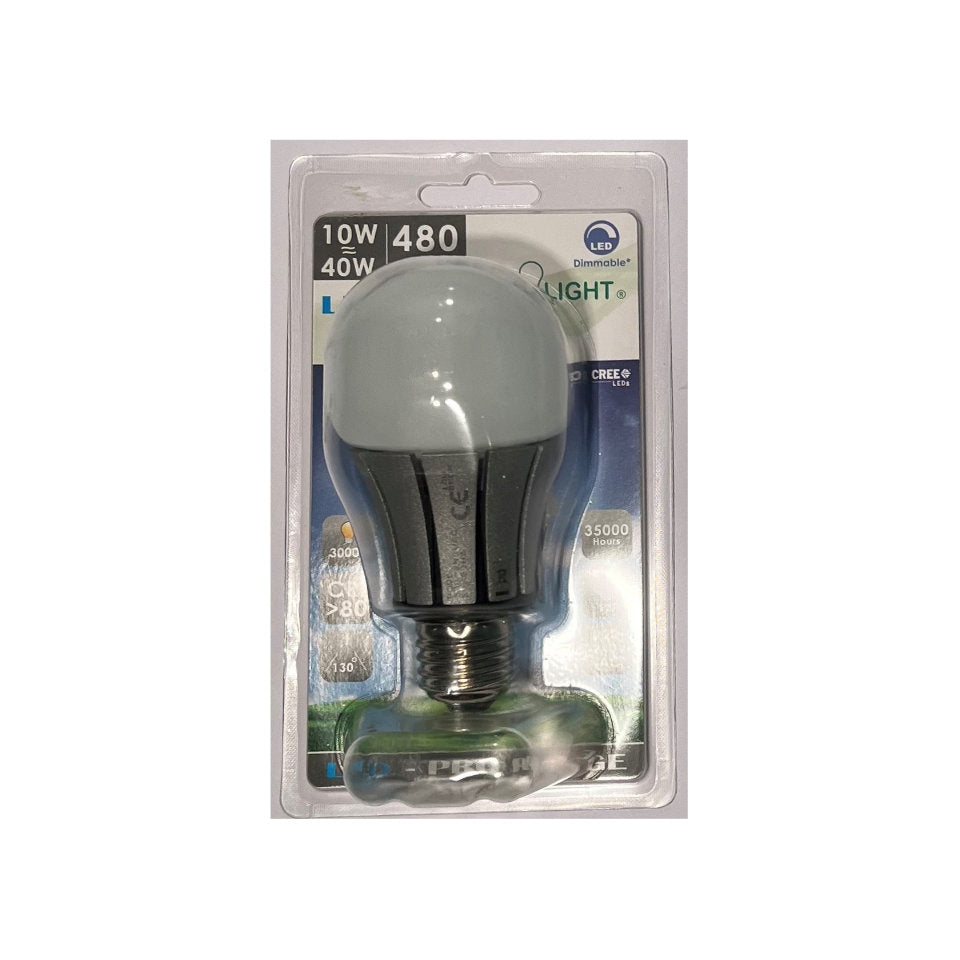 Green Light LED Standardpære 10W(40W) 830 480lm Mat E27