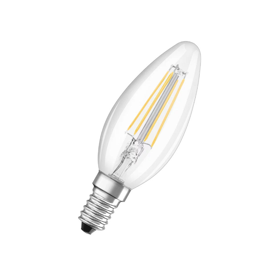 Osram LED Kertepære 4W(40W) 827 470lm Klar E14