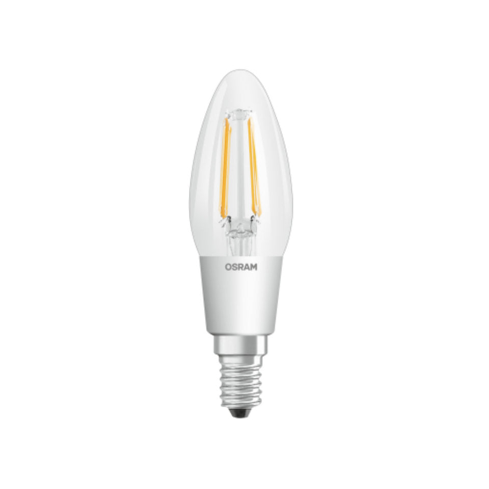 Osram LED Kertepære 5W(40W) 827 470lm Dim Klar E14
