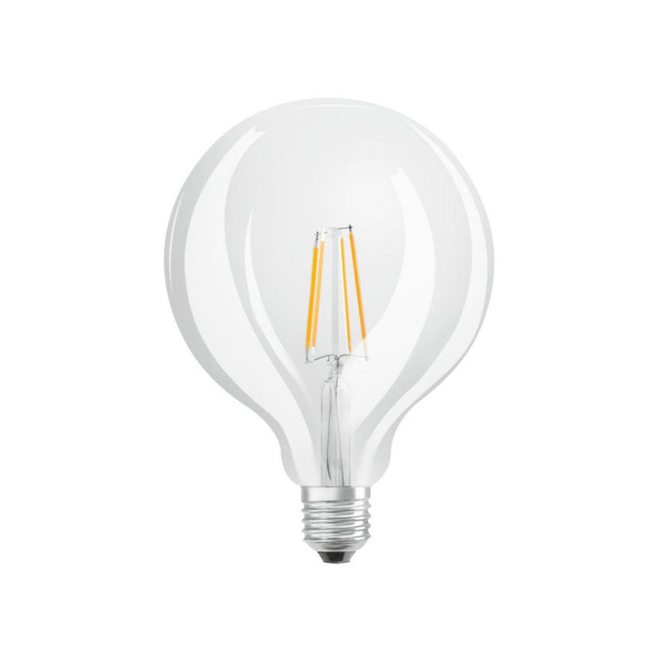 Osram LED Globepære 2,8W(25W) 827 250lm Klar Ø125 E27