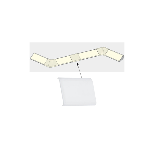 Paulmann LED Bånd Tilbehør Delta Cover Satin 4-pak