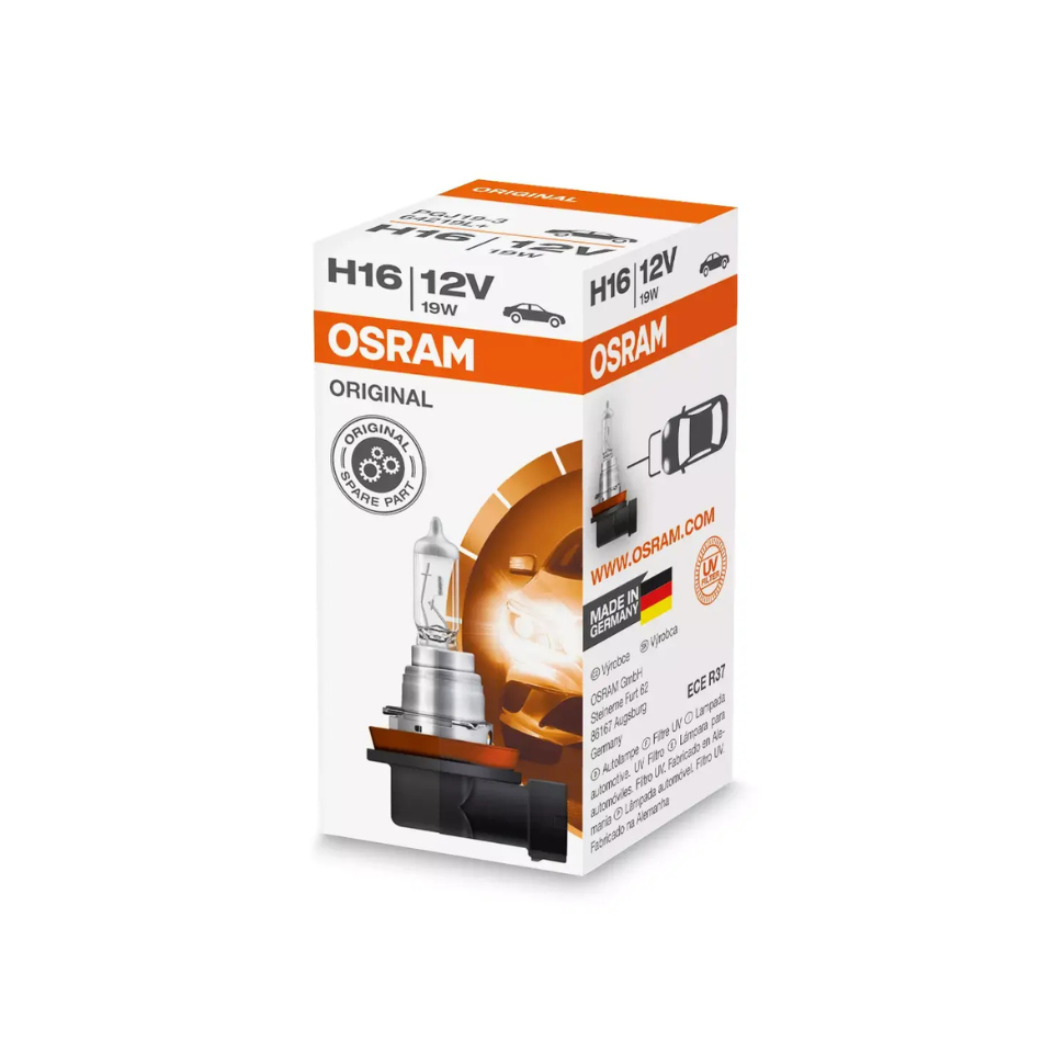 Osram Autopære H16 19W 12V 500lm PGJ19-3