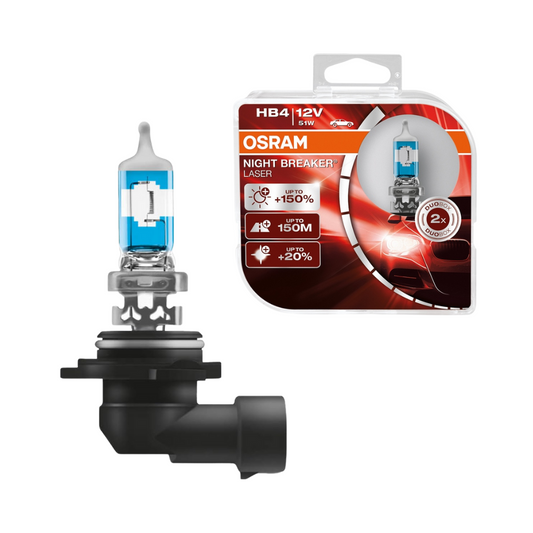 Osram Autopære HB4 51W 12V 1000lm P22d