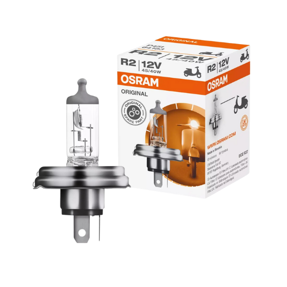 Osram Autopære R2 45/40W 12V 1030/675lm P45t