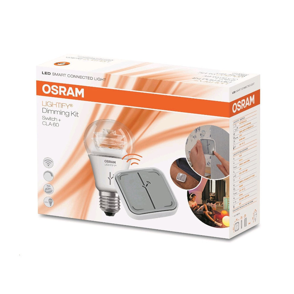 Osram Lightify Sæt m. Afbryder + LED Standardpære 10W 827 810lm ZigBee