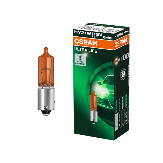 Osram Autopære HY21W 21W 12V 300lm BAW9s
