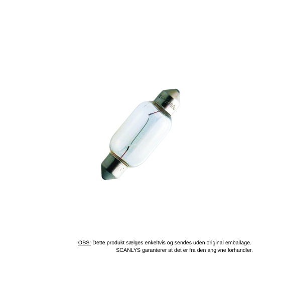 Philips Autopære Pinolpære 18W 24V SV8.5