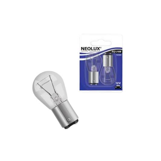 Neolux Autopære P21/4W 21/4W 12V 440/15lm BAZ15d 2-Pak
