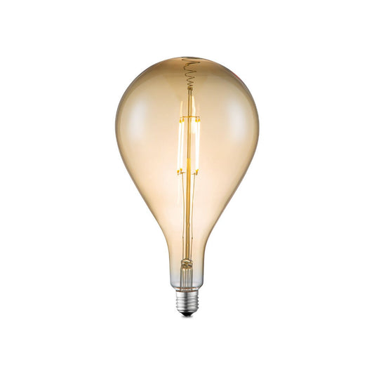 Home Sweet Home LED Globepære 4W(40W) 827 400lm Dim Gold Dråbe Ø160 E27