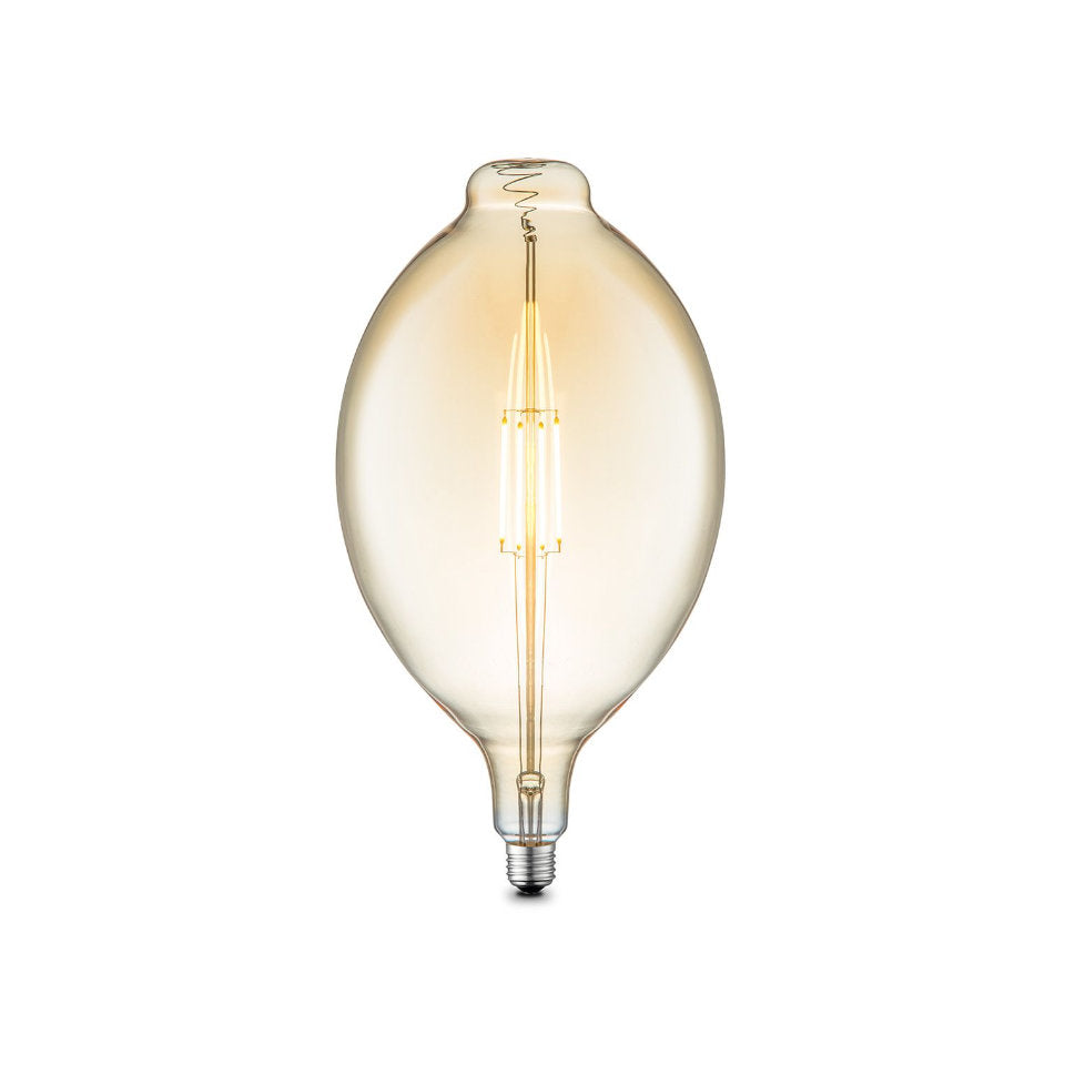 Home Sweet Home LED Globepære 5W(40W) 827 400lm Dim Gold Ellipse Ø180 E27