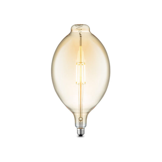 Home Sweet Home LED Globepære 5W(40W) 827 400lm Dim Gold Ellipse Ø180 E27