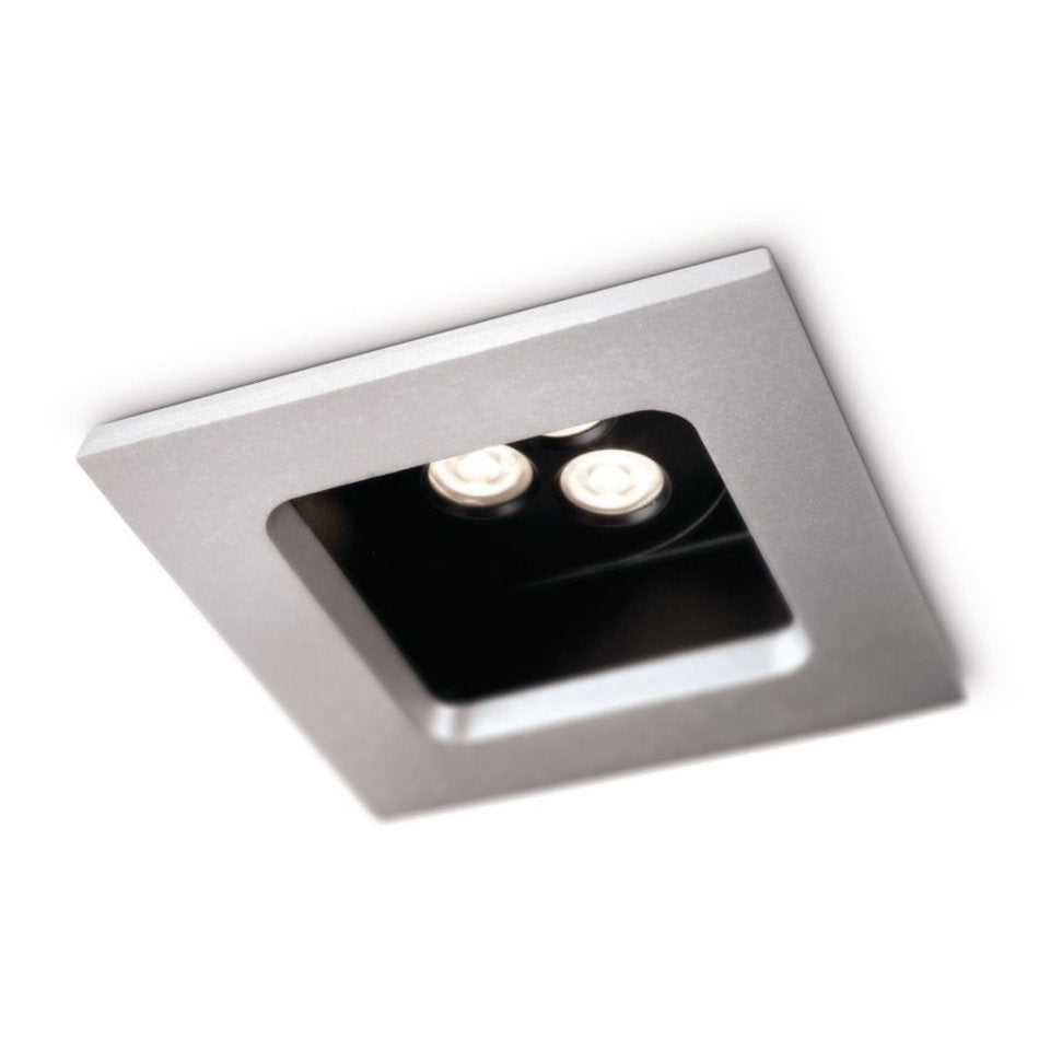 Philips LED Downlight Smartspot 7,5W 827 350lm Dim 8cm. Grå