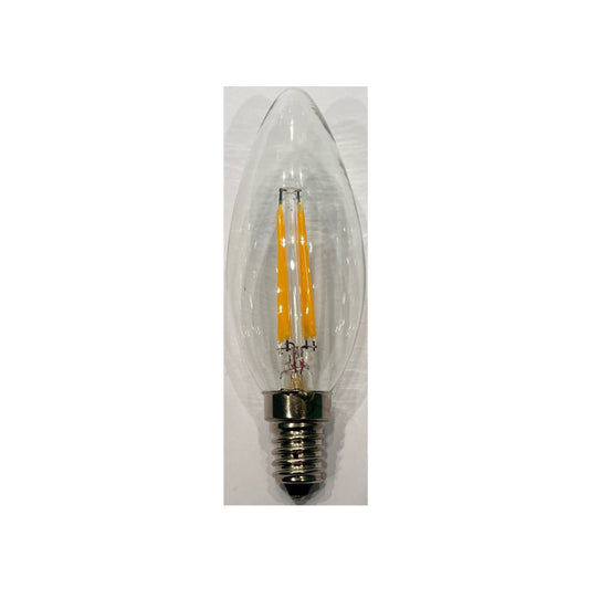 LED Kertepære 4W(36W) 827 420lm Dim Klar E14