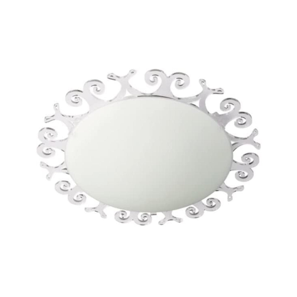Massive Loftlampe Tina 33cm. Klar/Mat