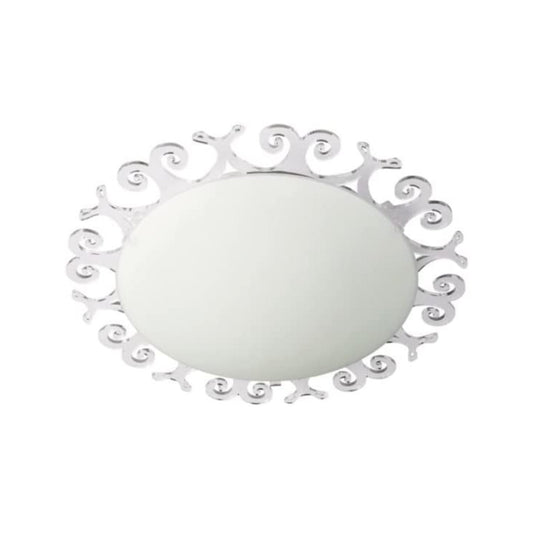 Massive Loftlampe Tina 33cm. Klar/Mat