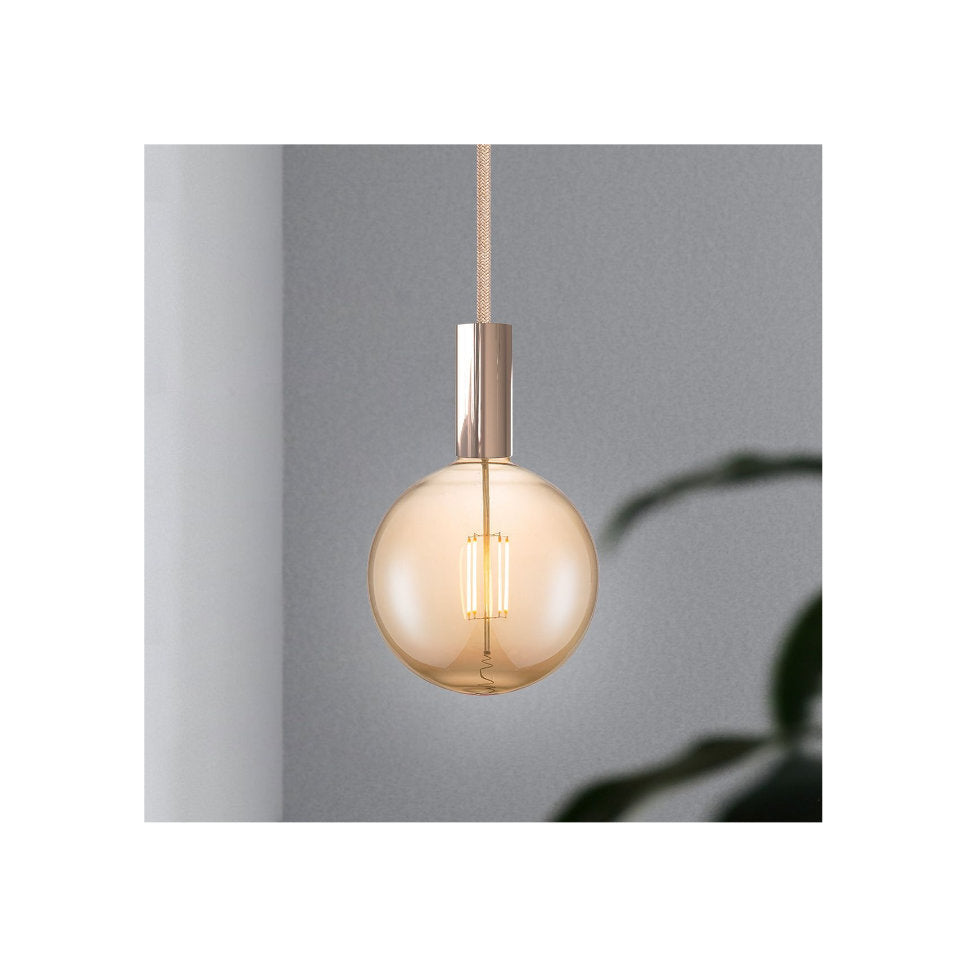Home Sweet Home LED Globepære 4W(40W) 827 400lm Dim Gold Ø180 E27