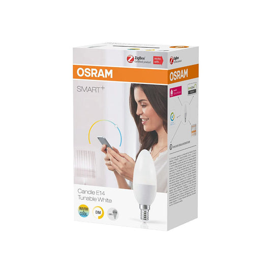 Osram Smart+ LED Kertepære 6W(40W) 827-865 470lm Dim ZigBee E14