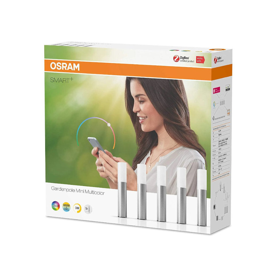 Osram Smart+ LED Havesæt Mini 4,2W RGBW ZigBee 227mm.