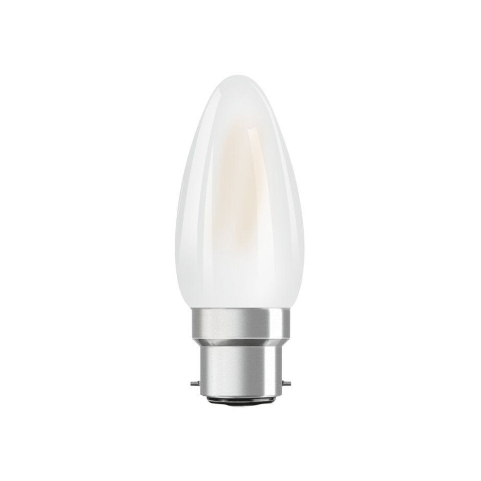 Osram LED Kertepære 4W(40W) 827 470lm Mat B22d