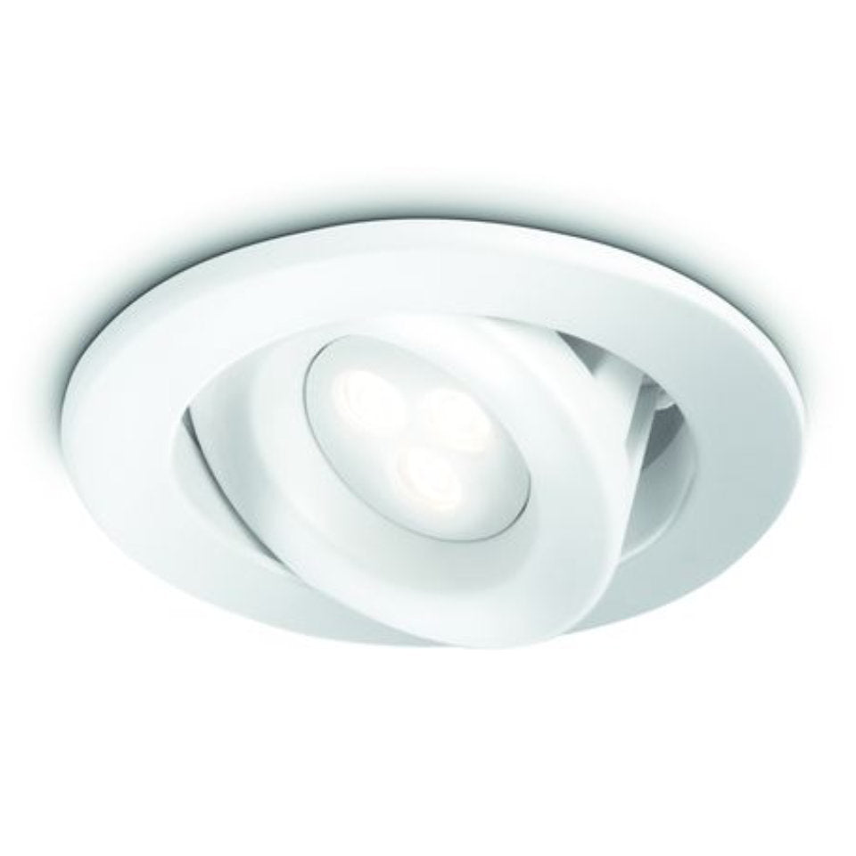 Podium LED Downlight Krakow 7,5W 827 350lm Ø12cm. Hvid